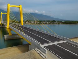 Jembatan Palu IV Rampung 100 Persen, Peresmian Masih Tertunda