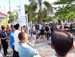 Jurnalis Sulteng Gelar Aksi Damai, Tagih Janji Perlindungan Negara