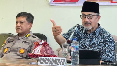 Prof. Zainal Abidin mengapresiasi langkah Kapolda Sulteng Irjen Pol. Dr. Agus Nugroho, SIK, SH, MH yang membentuk tim khusus untuk menangani premanisme.