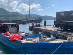 Lanal Tolitoli Gagalkan Penyelundupan Ballpress ke Manado