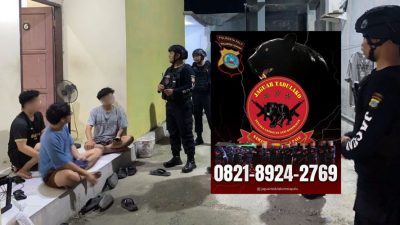 Diharapkan dengan kehadiran rutin Tim Jaguar di lapangan, potensi aksi kriminal seperti balap liar, geng motor, dan tawuran remaja dapat ditekan semaksimal mungkin. (DOK. POLRES PALU)