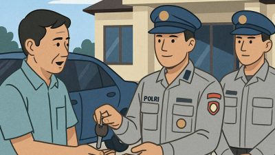 Djunaedi mengungkapkan rasa terima kasihnya kepada jajaran Polres Sigi dan Polresta Palu setelah kendaraan miliknya yang sempat digadaikan secara ilegal oleh Brigpol HS berhasil ditemukan dan dikembalikan kepadanya. (Ilustrasi Rajawalinet)