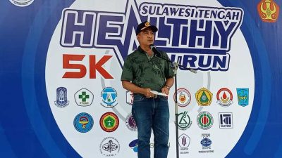 Wujudkan Generasi Sehat, Forkomkes Gelar Healthy Fun Run di Palu