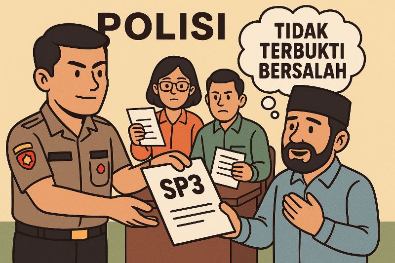 Dengan diterbitkannya SP3 ini, maka secara hukum Kades Bunta dinyatakan tidak terlibat dalam kasus penggelapan tersebut, sekaligus membersihkan namanya dari tuduhan yang tidak berdasar. (Ilustrasi Ai : Rajawalinet)
