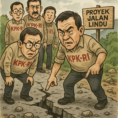 Laporan Resmi ke KPK Proyek Jalan Lindu, di Telaah