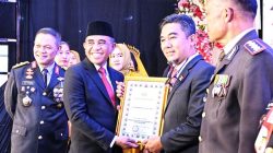 Gubernur Anwar Hafid hadiri ramah tamah HUT ke-79 Bhayangkara, apresiasi peran Polri dalam menjaga kondusifitas Sulteng yang dorong pertumbuhan ekonomi dan investasi. (Foto : Biro Administrasi Pimpinan)