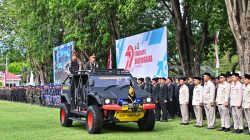 HUT ke-79 Bhayangkara di Sulteng. Kapolda Agus Nugroho tegaskan komitmen Polri sebagai pelindung dan pelayan masyarakat, serta ajak jaga kepercayaan publik. (Foto : Biro Administrasi Pimpinan)