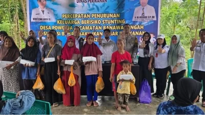 Donggala Gencar Turunkan Stunting: 3 Kg Ikan Segar untuk Setiap Keluarga