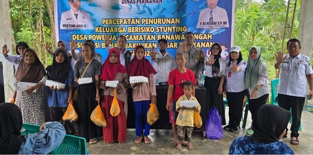 Donggala Gencar Turunkan Stunting: 3 Kg Ikan Segar untuk Setiap Keluarga