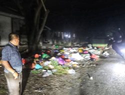Wabup Parigi Moutong Tinjau Tumpukan Sampah di Pasar Sentral