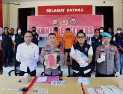 Polres Sigi Bongkar Peredaran Tembakau Sintetis 623 Gram
