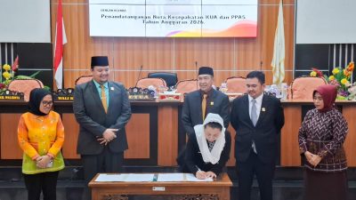 DPRD–Pemkot Palu Sepakat KUA–PPAS 2026, Fokus pada Rasionalisasi Belanja