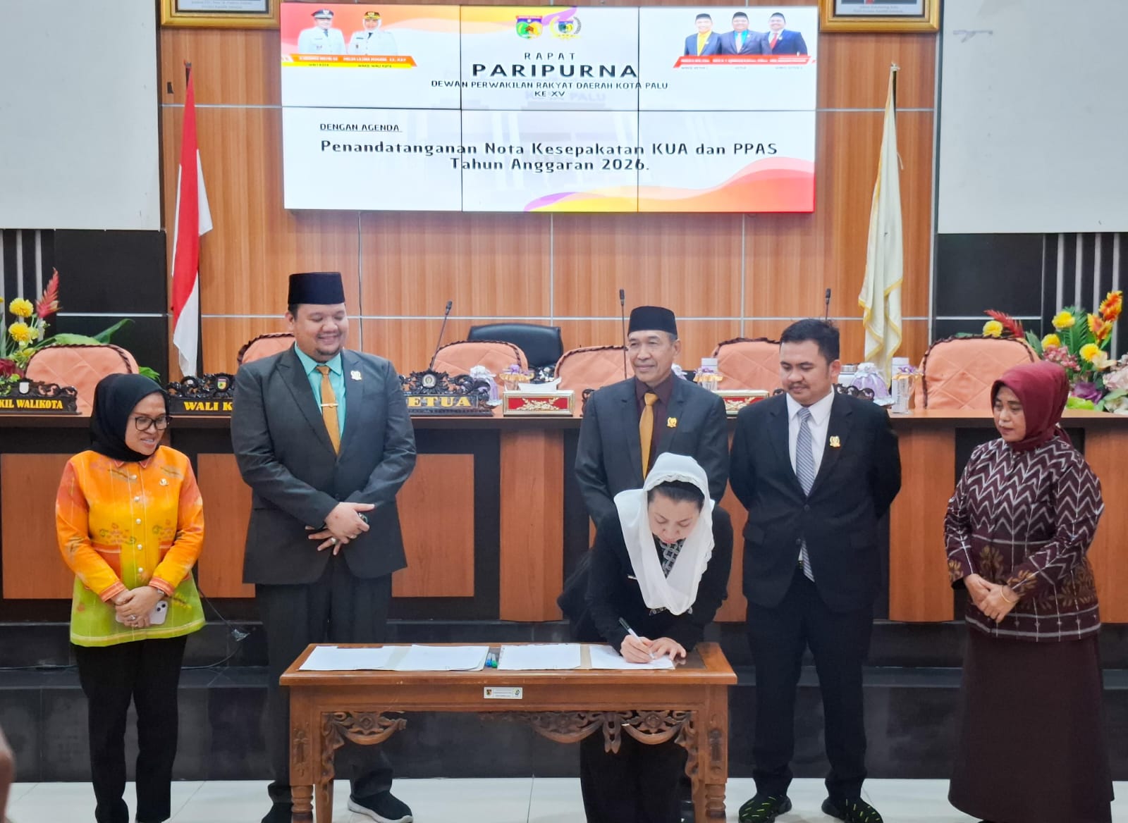 DPRD–Pemkot Palu Sepakat KUA–PPAS 2026, Fokus pada Rasionalisasi Belanja