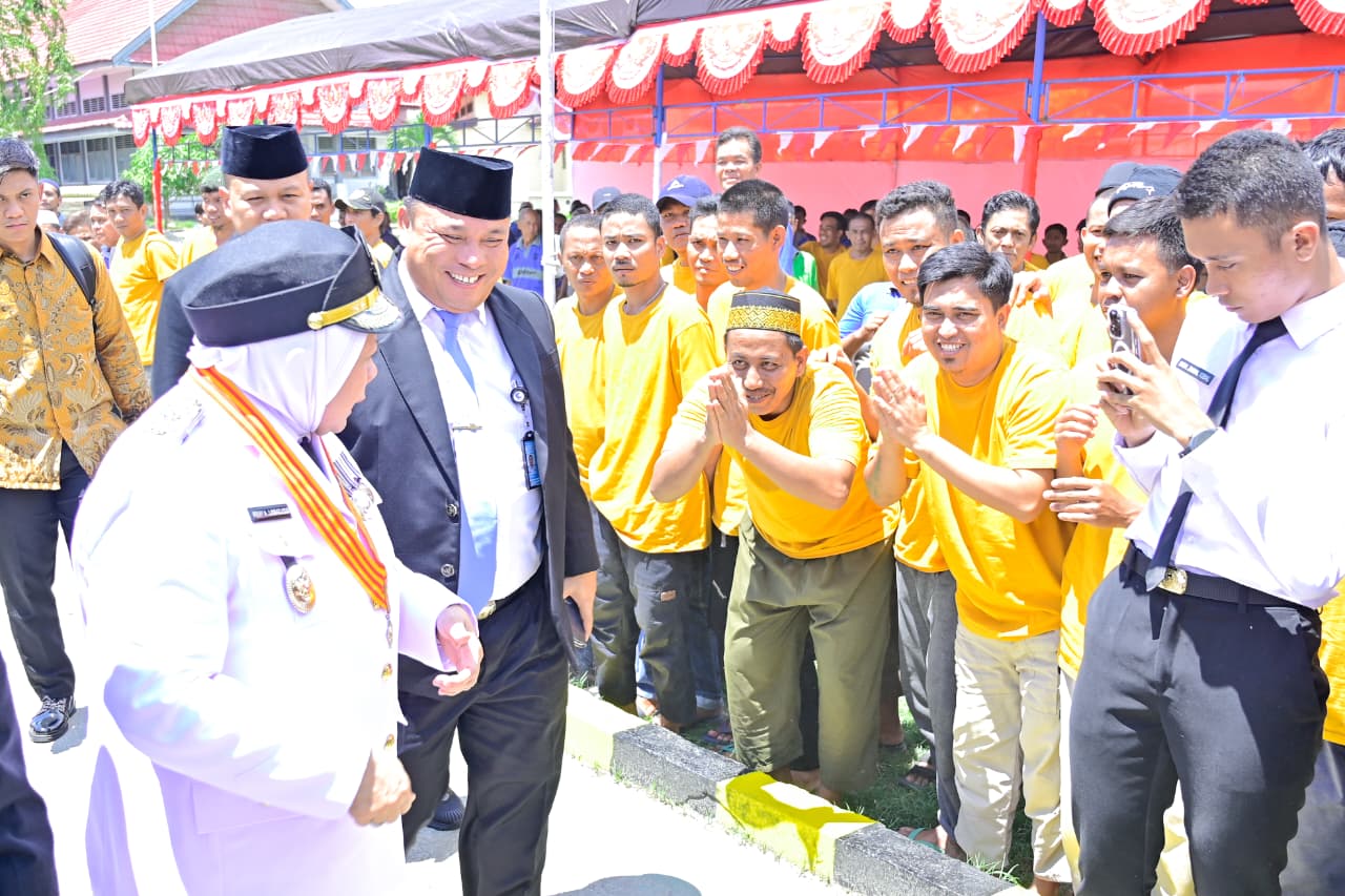 2.503 Warga Binaan Sulteng Dapat Remisi HUT ke-80 RI