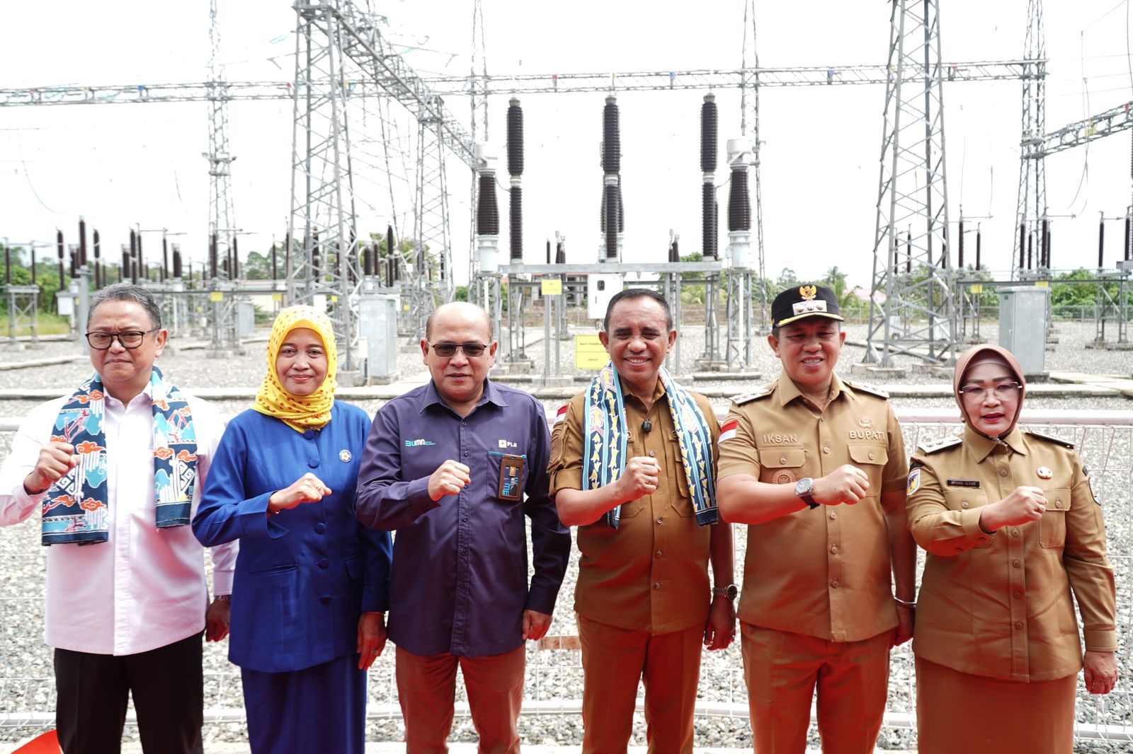 Gubernur Anwar Hafid Resmikan Infrastruktur Listrik Perdana di Morowali