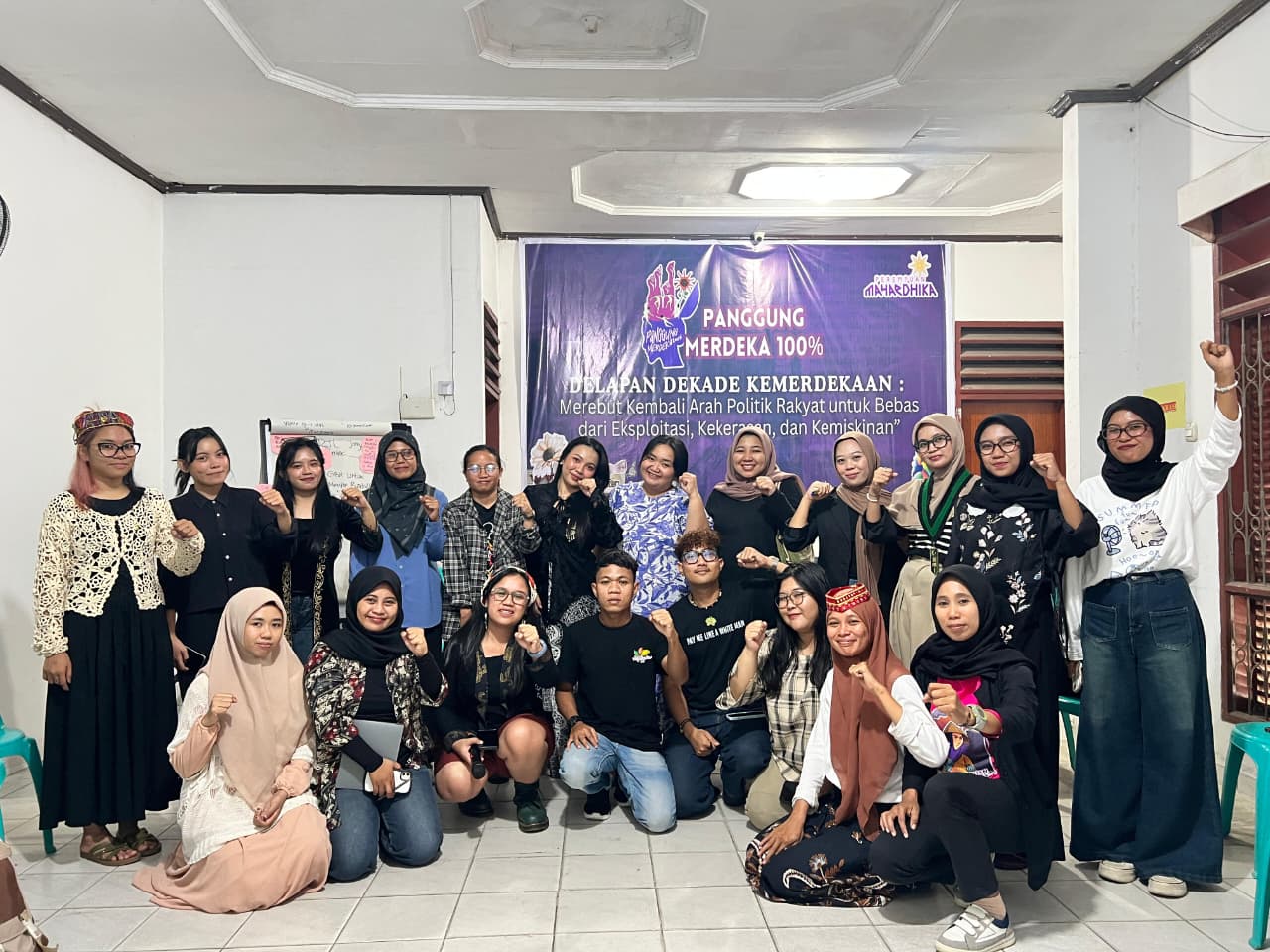 Panggung Merdeka 100% Suarakan Demokrasi dan Perempuan