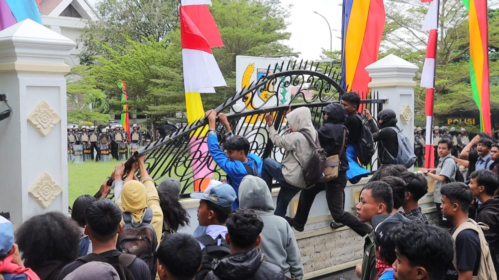 Polda Sulteng Sesalkan Aksi Mahasiswa Berujung Ricuh