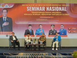Anwar Hafid Tegas Soal SDA di Dies Natalis Hukum Untad