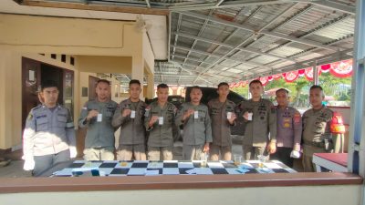 50 Personel Satgas Madago Raya di Poso Jalani Tes Urine