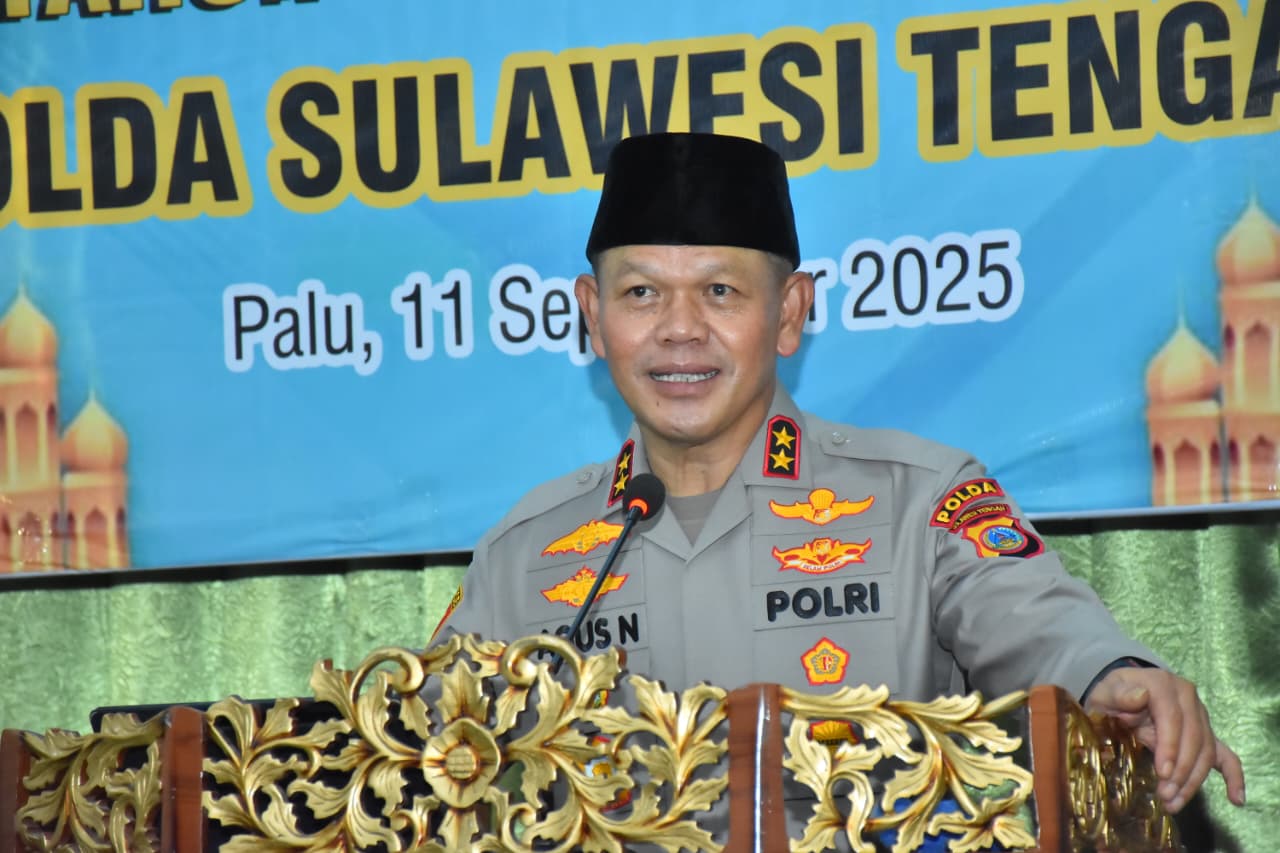 Kapolda Sulteng Ajak Personel Teladani Akhlak Rasulullah