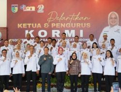 Diah Puspita Pimpin KORMI Kota Palu 2025–2029