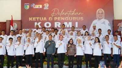 Diah Puspita Pimpin KORMI Kota Palu 2025–2029