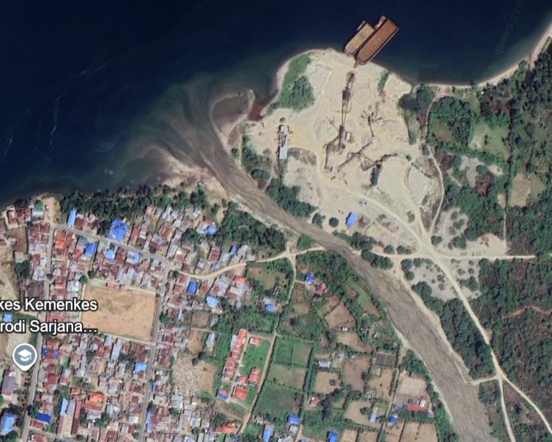 Jetty Mamboro-Taipa Belum Kantongi Izin, Nelayan Keluhkan Dampak Muara