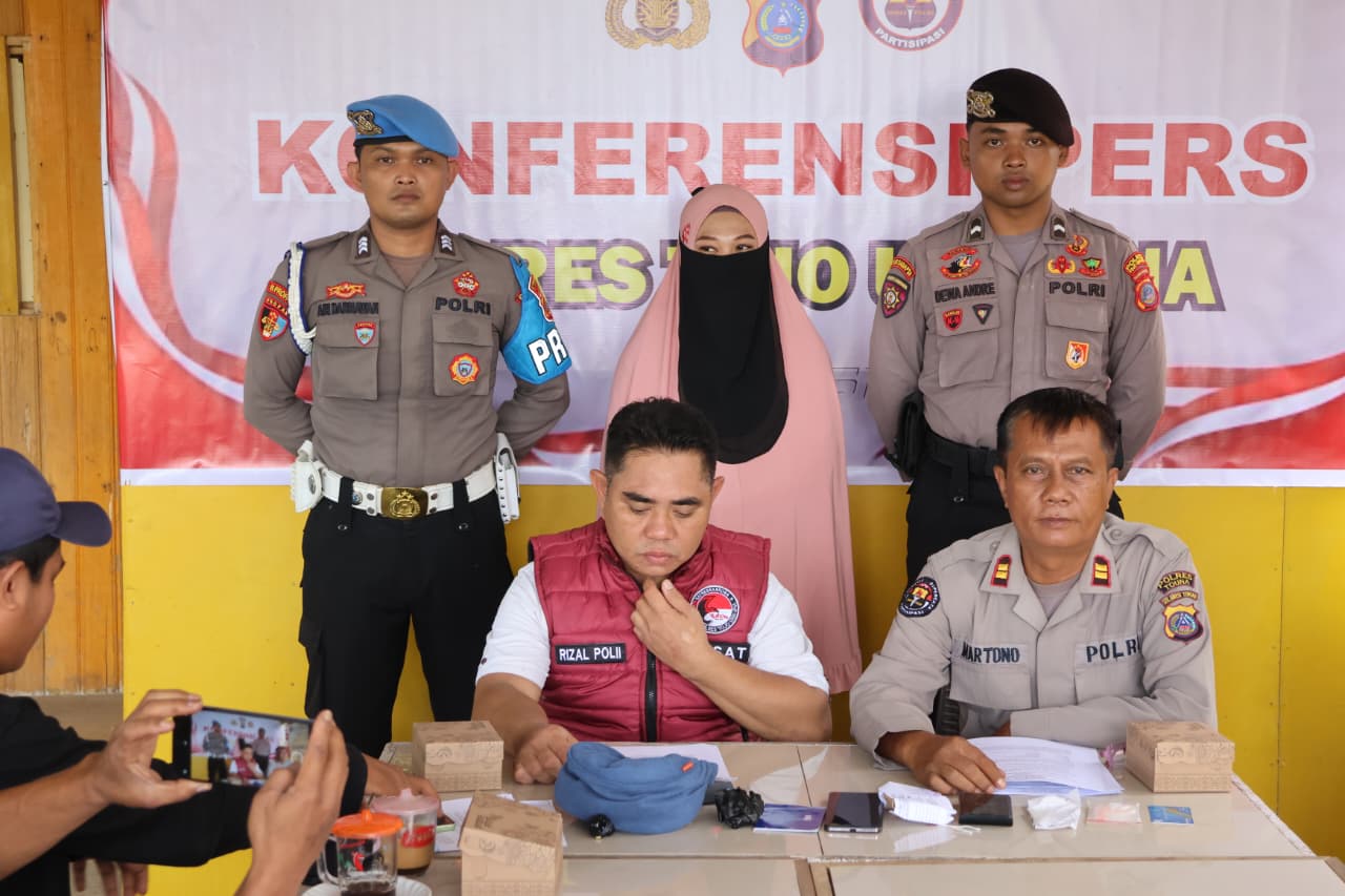 Perempuan 28 Tahun Ditangkap Polisi dengan 51 Gram Sabu