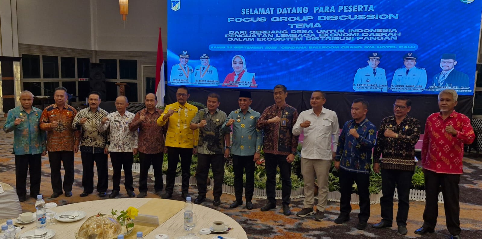 Wabup Parimo Dorong Penguatan Distribusi Pangan Berbasis Desa
