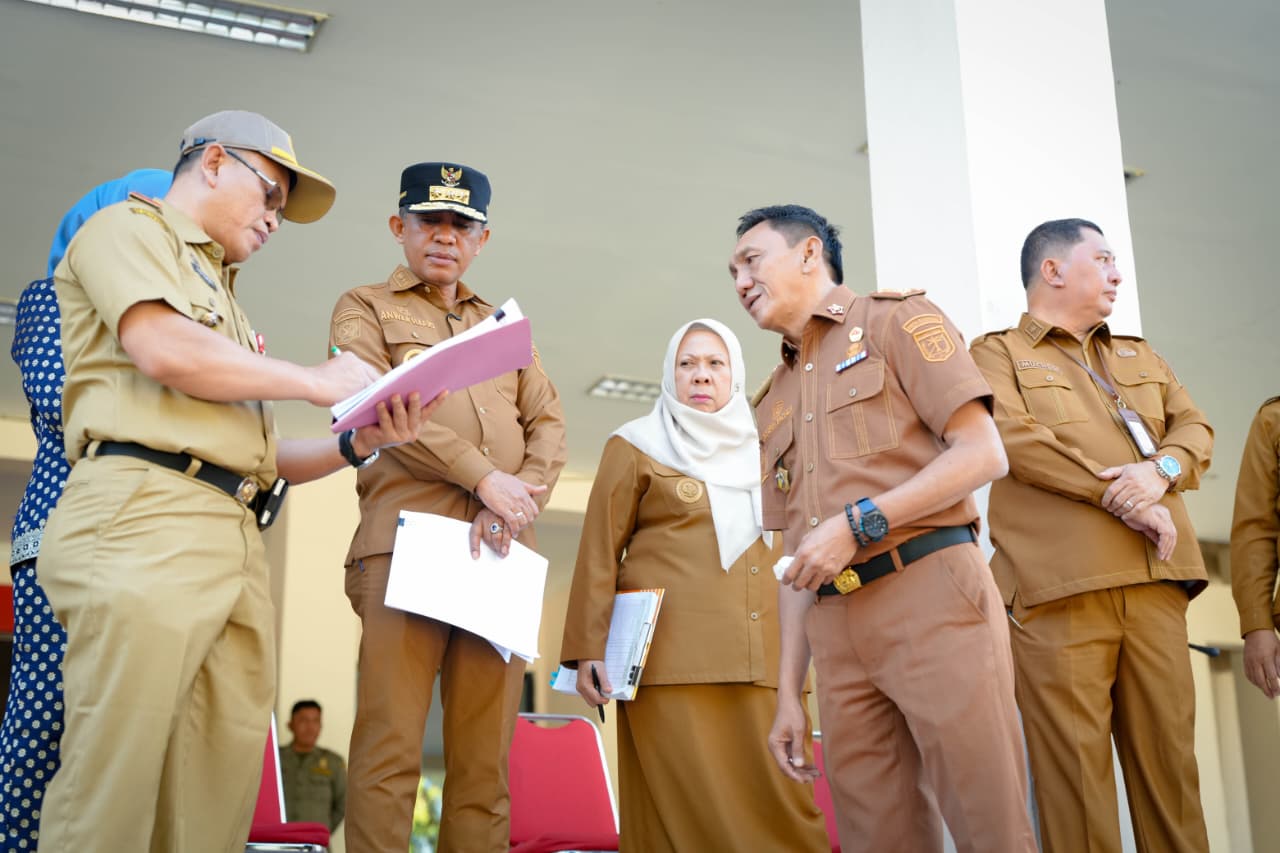 Gubernur Anwar Hafid Sidak Kendaraan Dinas 
