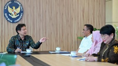 Gubernur Anwar Hafid Temui Menkes Bahas Transformasi Layanan Kesehatan Sulteng