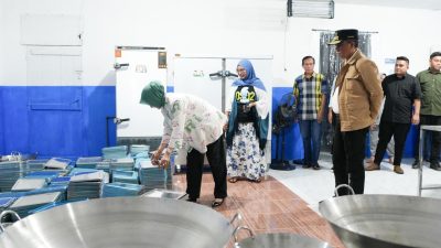 Gubernur Sulteng Tinjau Dapur Makan Bergizi Gratis di Tolitoli