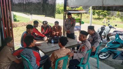 Da’i Kamtibmas Sambangi Pelajar Ampibabo, Tanamkan Nilai Moral dan Cinta Tanah Air