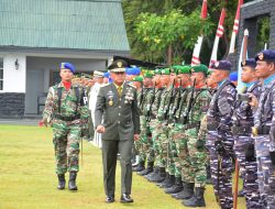 HUT ke-80 TNI di Palu, Kasdam Agus Sasmita Tekankan Soliditas dan Pengabdian untuk Rakyat