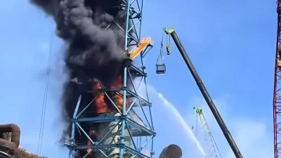 Kebakaran di Pabrik Nikel PT SLNC Morowali, Dua Pekerja Luka Bakar