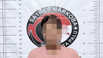 Pria di Palu Ditangkap Bawa 24 Paket Sabu