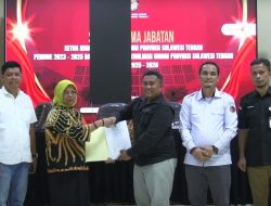 Darmiati Resmi Pimpin KPU Sulteng Gantikan Risvirenol