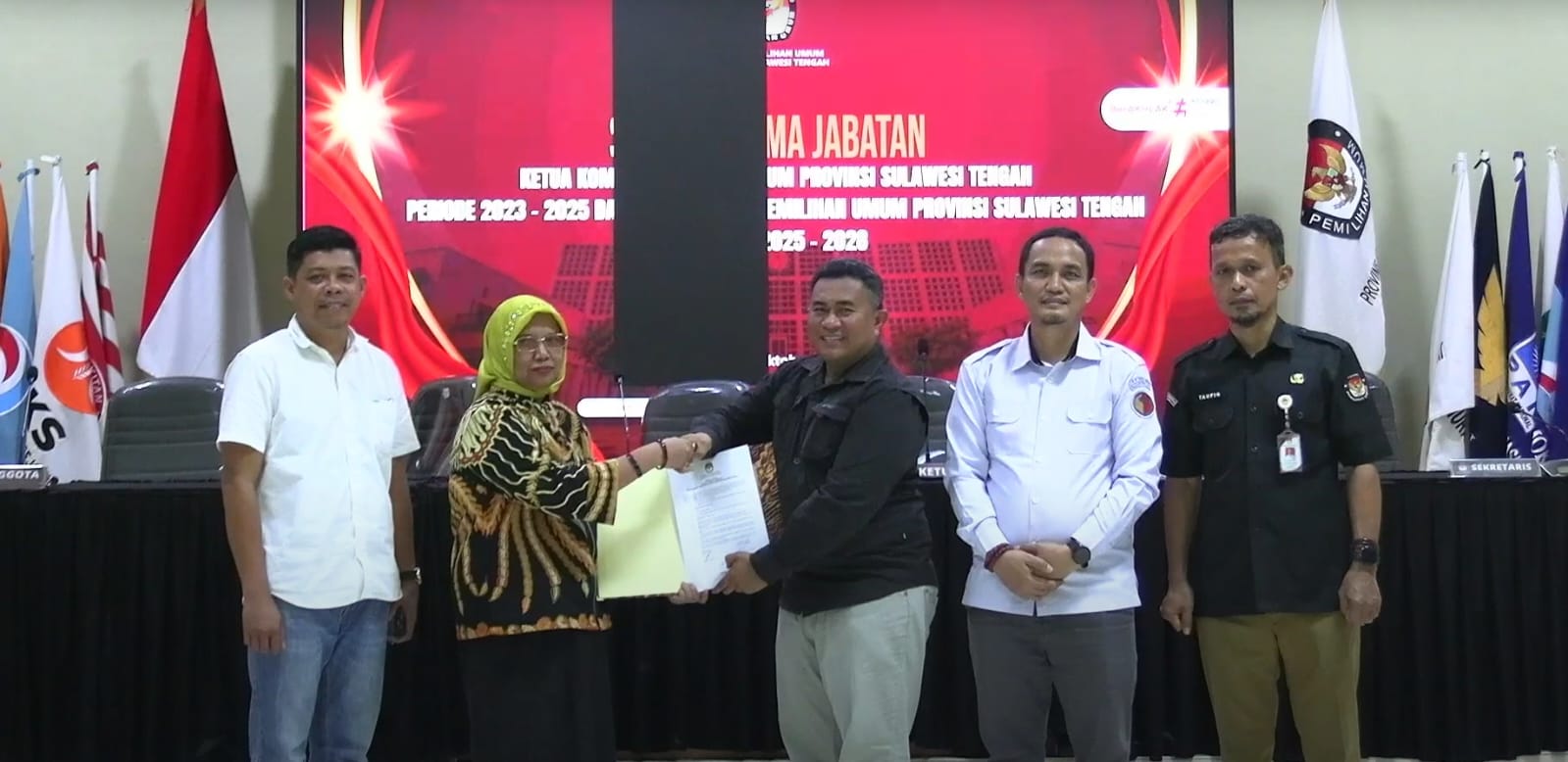 Darmiati Resmi Pimpin KPU Sulteng Gantikan Risvirenol