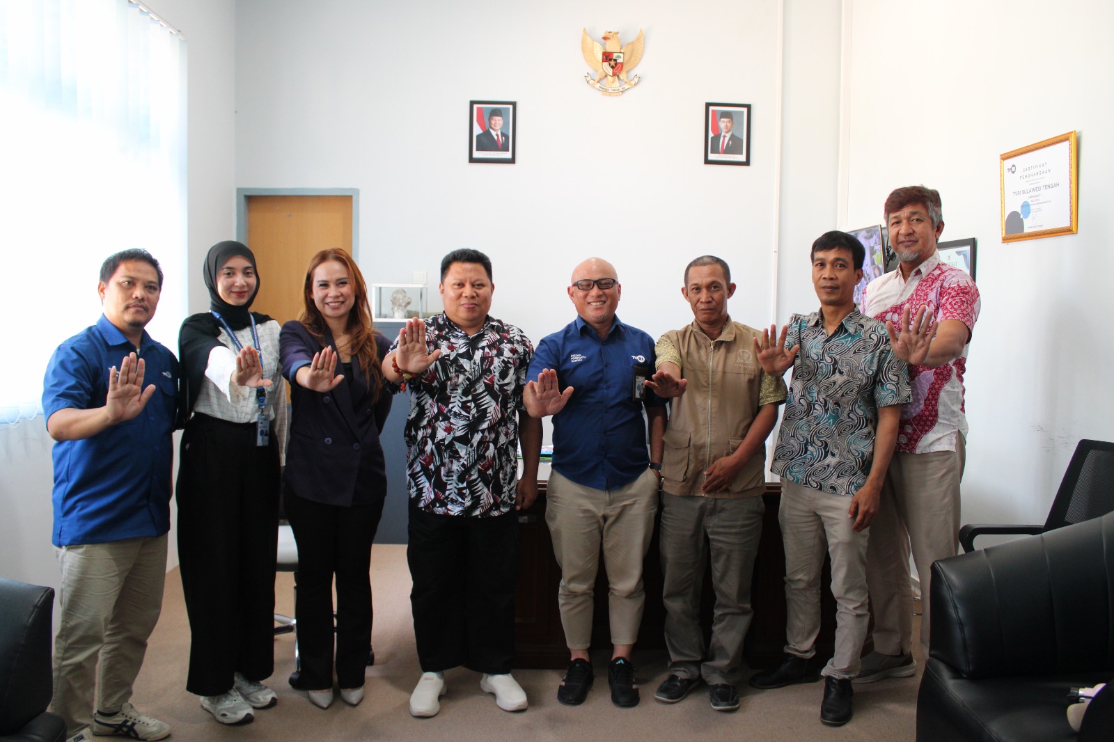 Komnas HAM dan TVRI Sulteng Bahas Kebebasan Pers dan Etika Jurnalistik