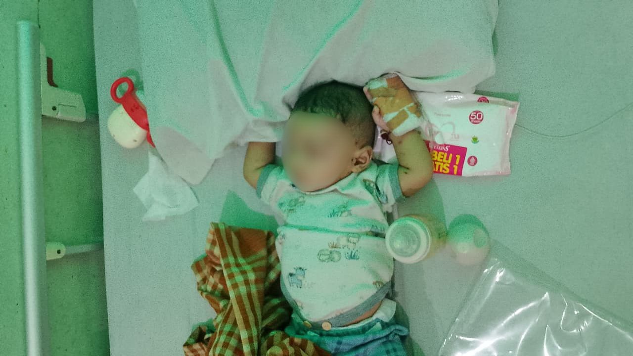 Diduga Diberi Susu Bercampur Deterjen, Bayi 4 Bulan di Palu Keracunan