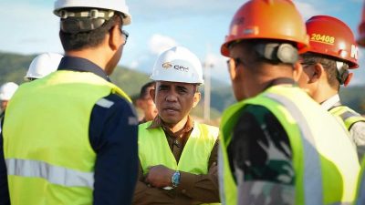 Gubernur Anwar Hafid Tinjau Tambang PT CPM