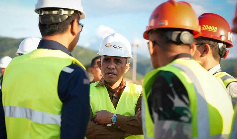 Gubernur Anwar Hafid Tinjau Tambang PT CPM