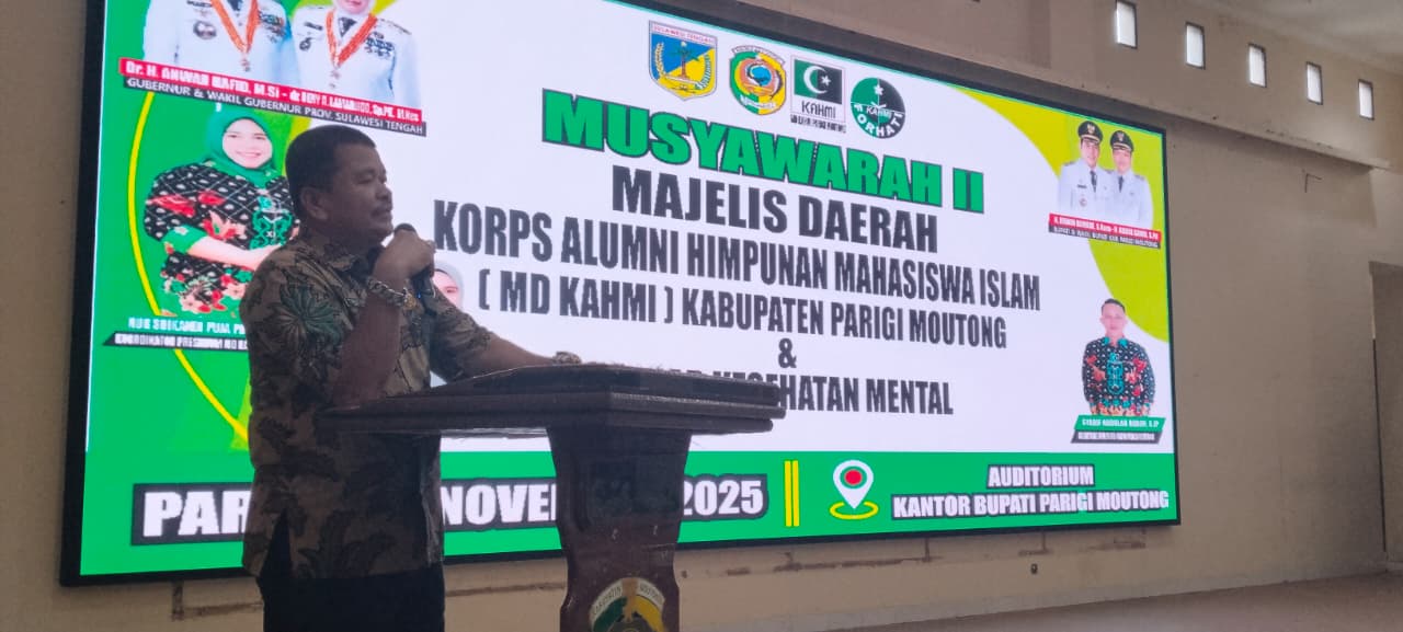 Wabup Parigi Moutong Buka Musda II KAHMI