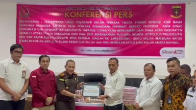 Kajari Dedy Frits Rajagukguk Tuntaskan Kasus Korupsi 1,9 Milyar Uang Negara Pulih