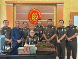 Kajari Way Kanan Mahmuddin Mahan Tampilkan Komitmen Antikorupsi, Ratusan Juta Uang Negara Dikembalikan