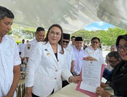 Bupati Vera Lantik 1.820 PPPK Donggala