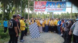 Wabup Abd. Sahid Lepas Peserta Jalan Santai Jelang HUT PGRI ke-80 Tingkat Parimo