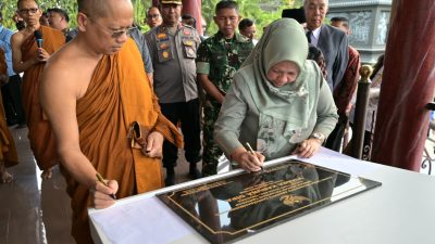 Wagub Berharap Vihara Karuna Dipa Jadi Pusat Damai
