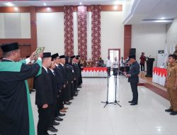 Gubernur Sulteng Lantik Pengurus BPSK Banggai 2025–2030