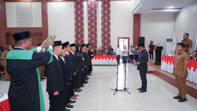 Gubernur Sulteng Lantik Pengurus BPSK Banggai 2025–2030